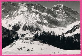 Engelberg - Brunni gel 1961 Terrassenrestaurant Ristis