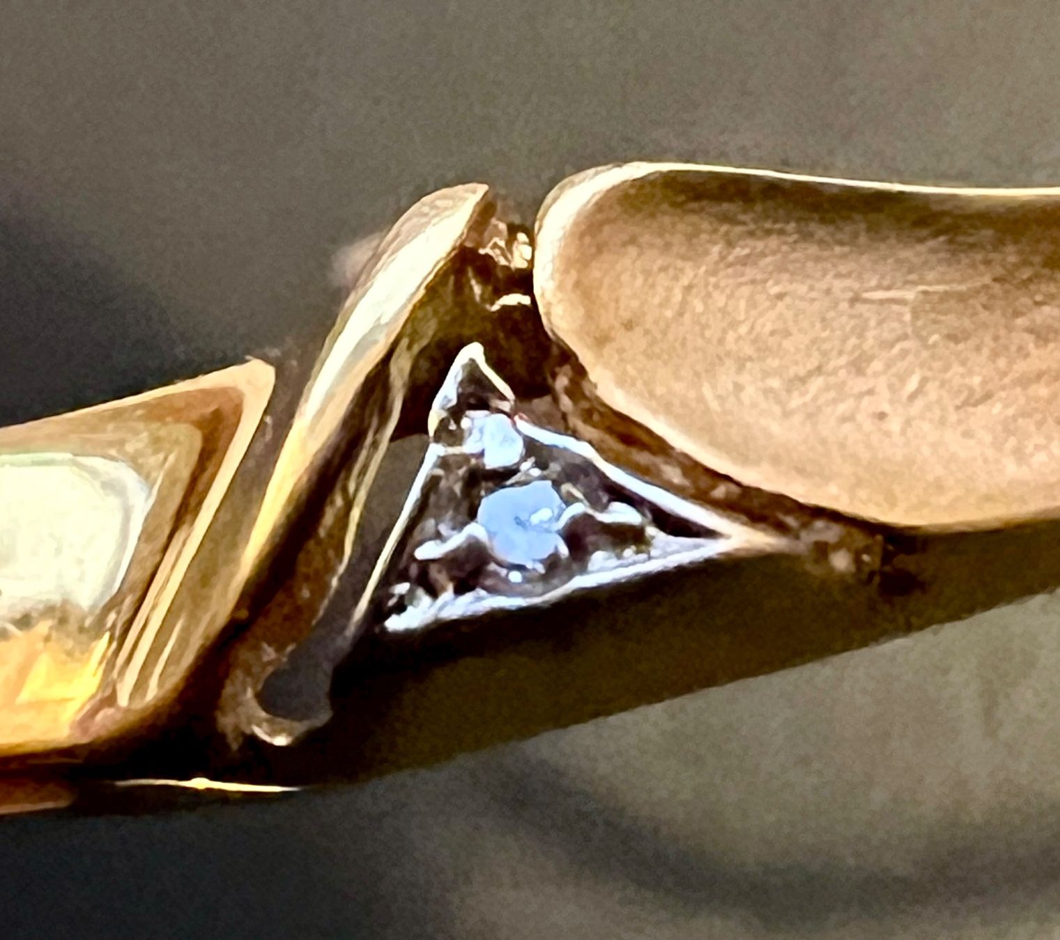 Ketten: Gold-Collier 18K mit Diamant – Gebraucht aus Chur von Penting1935 4