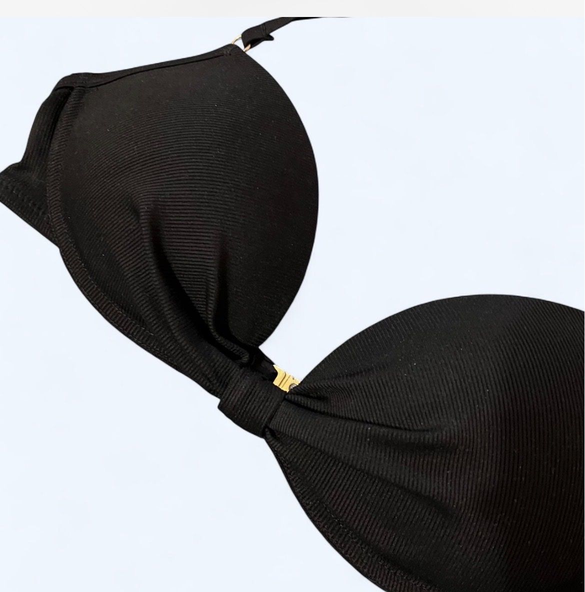 Costumi da bagno & Bikini: Bikini Oberteil schwarz Grösse S/M  – Usato da Vaduz venduto da besties 1