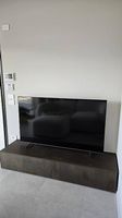 Italienisches Designer Fernsehtisch / TV Möbel massiv Holz