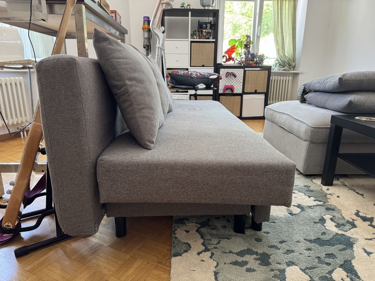 Sofas: IKEA Asarum Bettsofa grau – D'occasion à Zürich par PZerggie 2