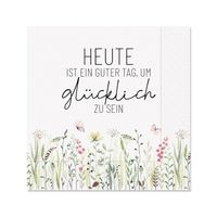Servietten mit Spruch «Heute ist ein guter Tag»