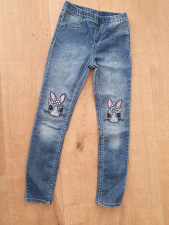 Schöne Mädchen Jeans Hosen Gr 134