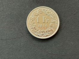 1 Fr. 1914 Rare Sammelmünze