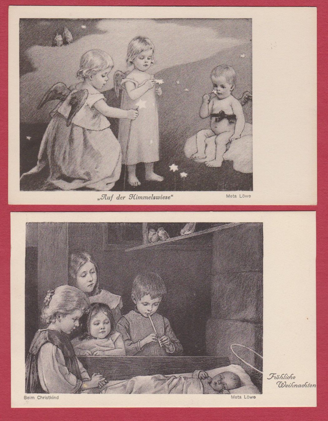 Cartes postales: Meta Löwe   -   8 versch. alte Ansichtskarten – D'occasion à Vitznau par Ropaku 2