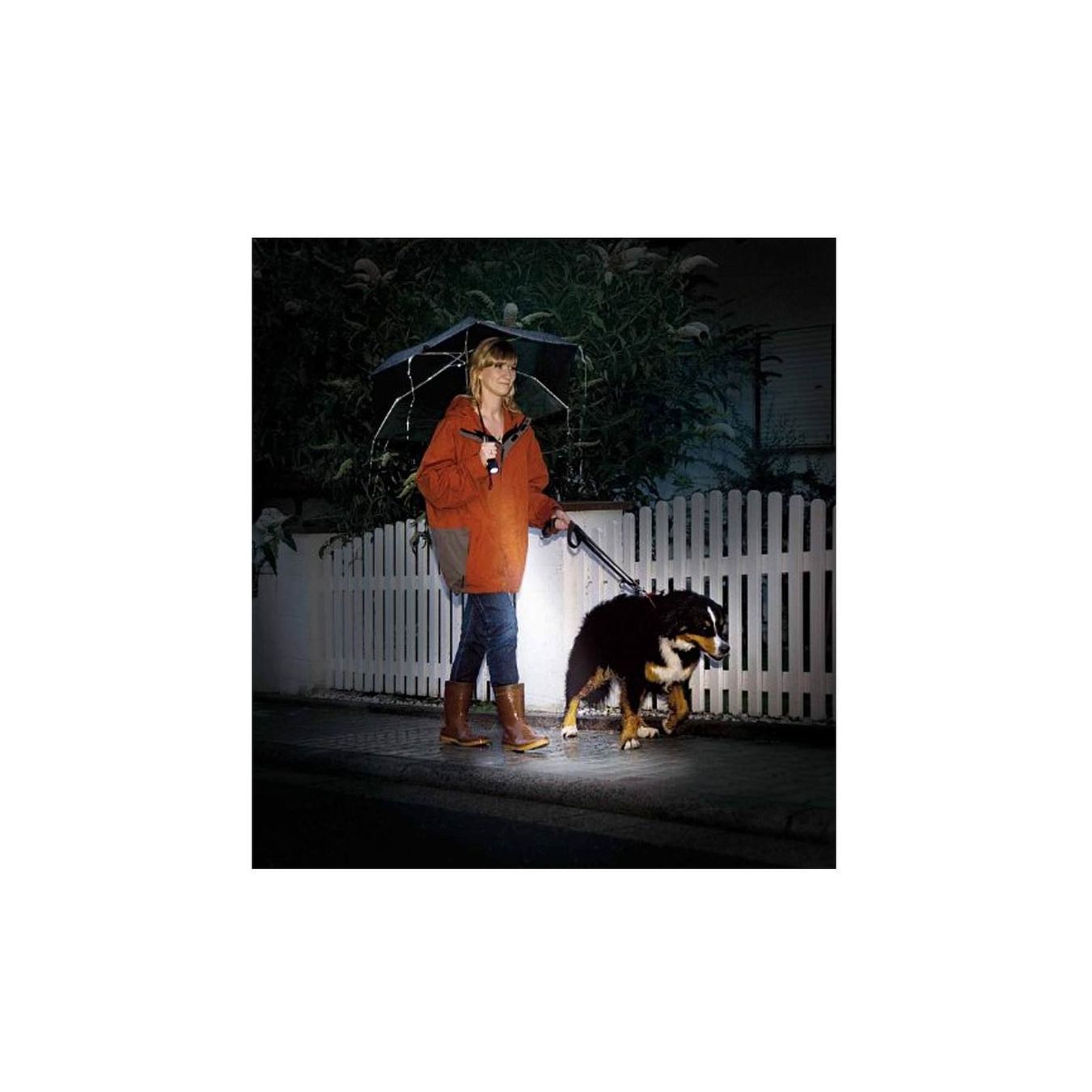 Regenschirme: Mini-Regenschirm mit LED-Licht und Alarm – Neu und originalverpackt aus Giubiasco von news-shop 5
