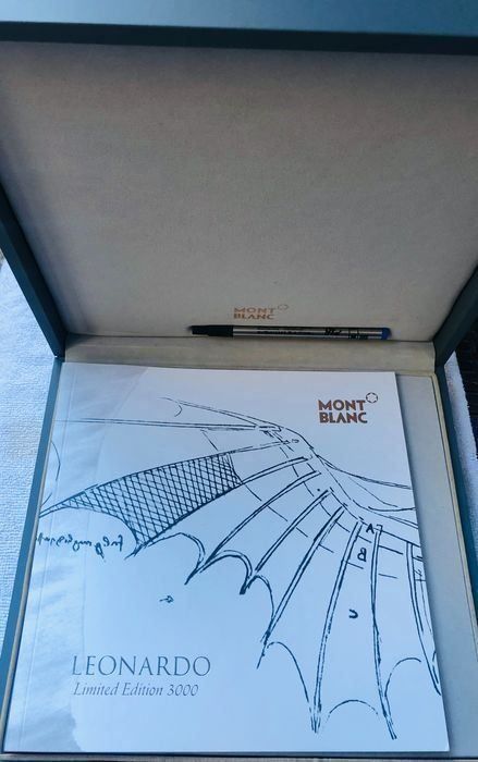 Montblanc Penna & Evidenziatori: Montblanc Leonardo Da Vinci Lim. Ed. Tintenroller – Nuovo (secondo la descrizione) da Zuzwil SG venduto da sacha_the_stud 7
