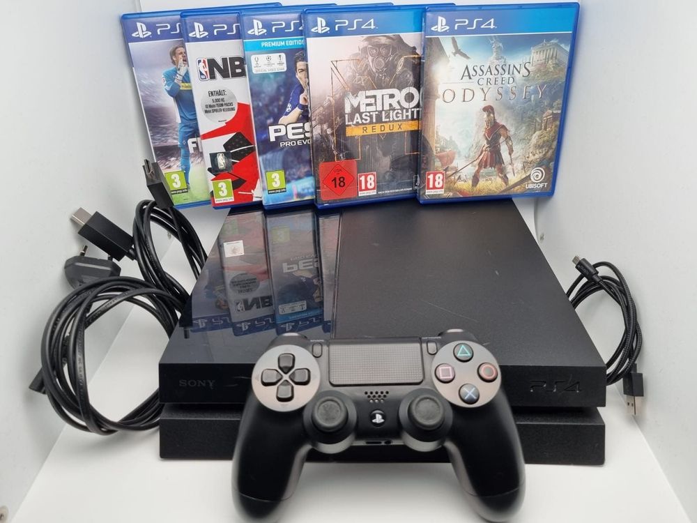 Sony PlayStation 4 PS4 Konsole Set / Bundle (CUH-1116A) (Gebraucht) in ...