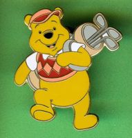 DISNEY  Winnie Pooh  Golfer
