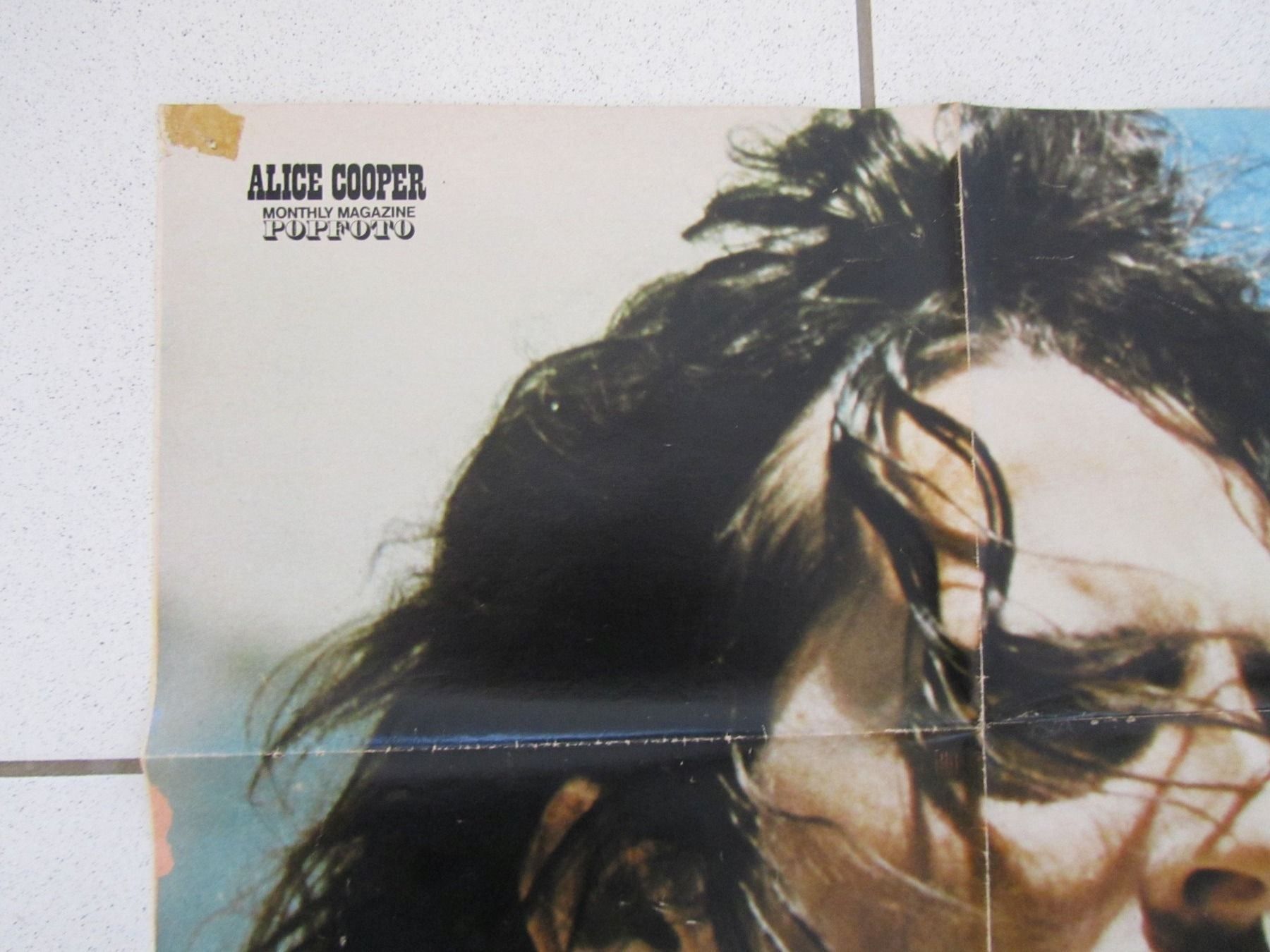 Poster & Bilder: Poster Popfoto Alice Cooper – Gebraucht aus Weiningen ZH von dietsch57 1