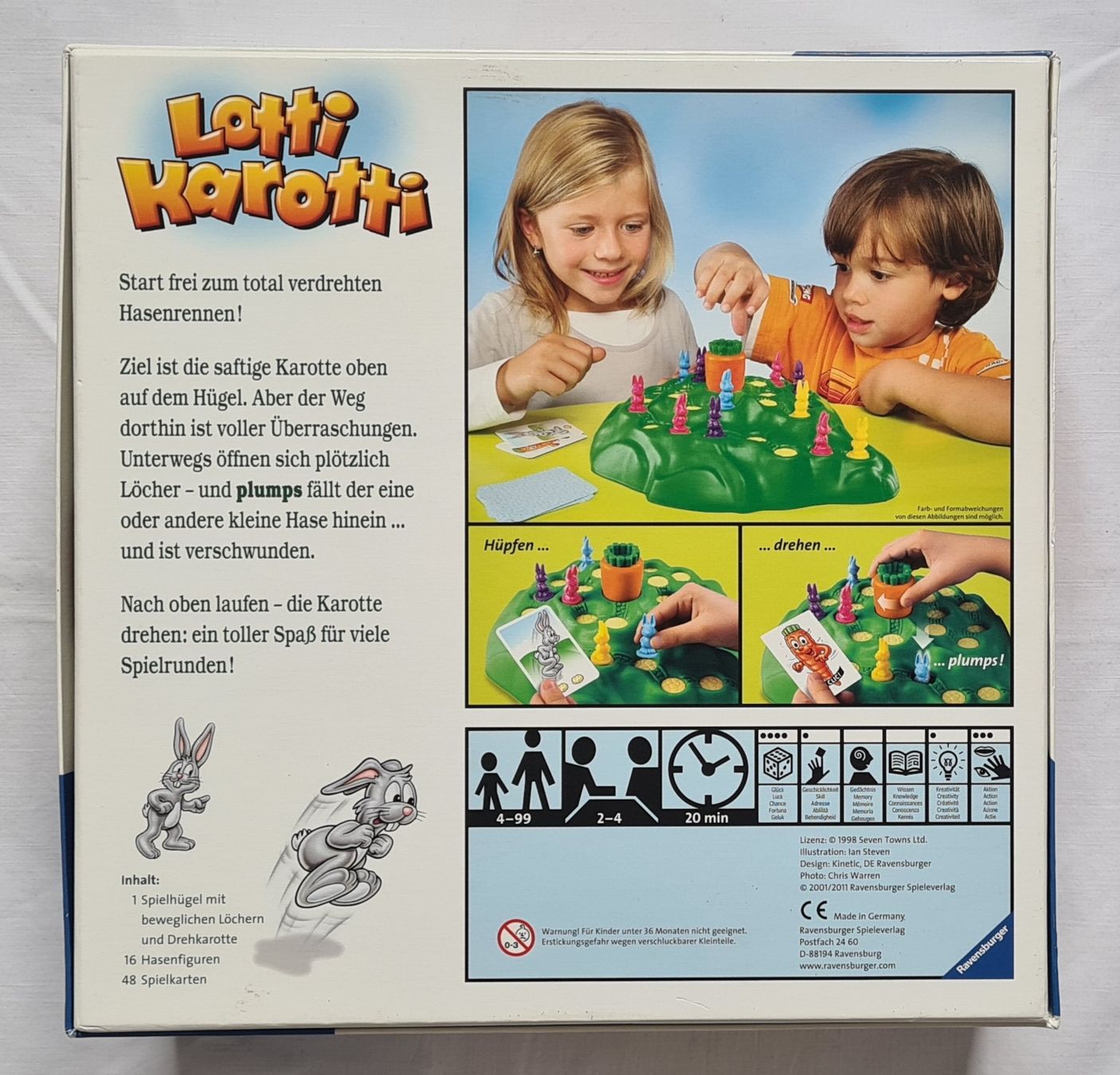 Ravensburger Giochi: Brettspiel Lotti Karotti – Usato da Bottenwil venduto da Bot69 2