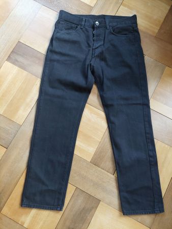 Jeans Schwarz Grösse 31/30 Straight Regualr Waist
