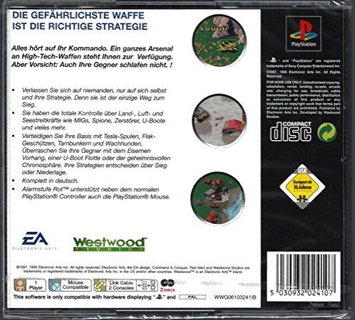 Sony Giochi: Command & Conquer - Alarmstufe Rot [Sony PlayStation] – Usato da Bitsch venduto da Melando 1