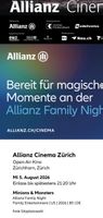 2x tickets Allianz Cinema - Minions - 5. August (Zürich)