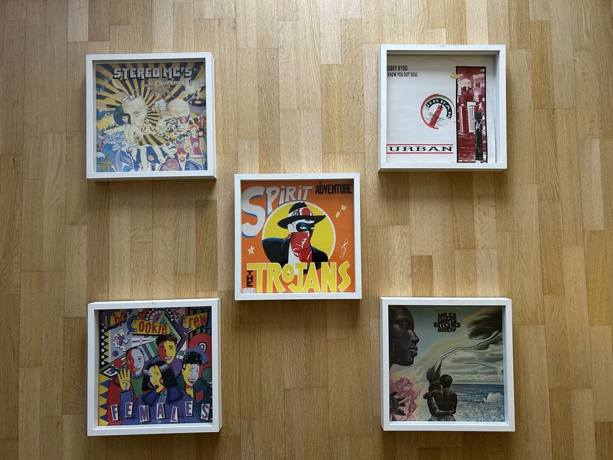 Cornici: Vinyl Platten Wandbild Rahmen – Usato da Egg b. Zürich venduto da akon750 3