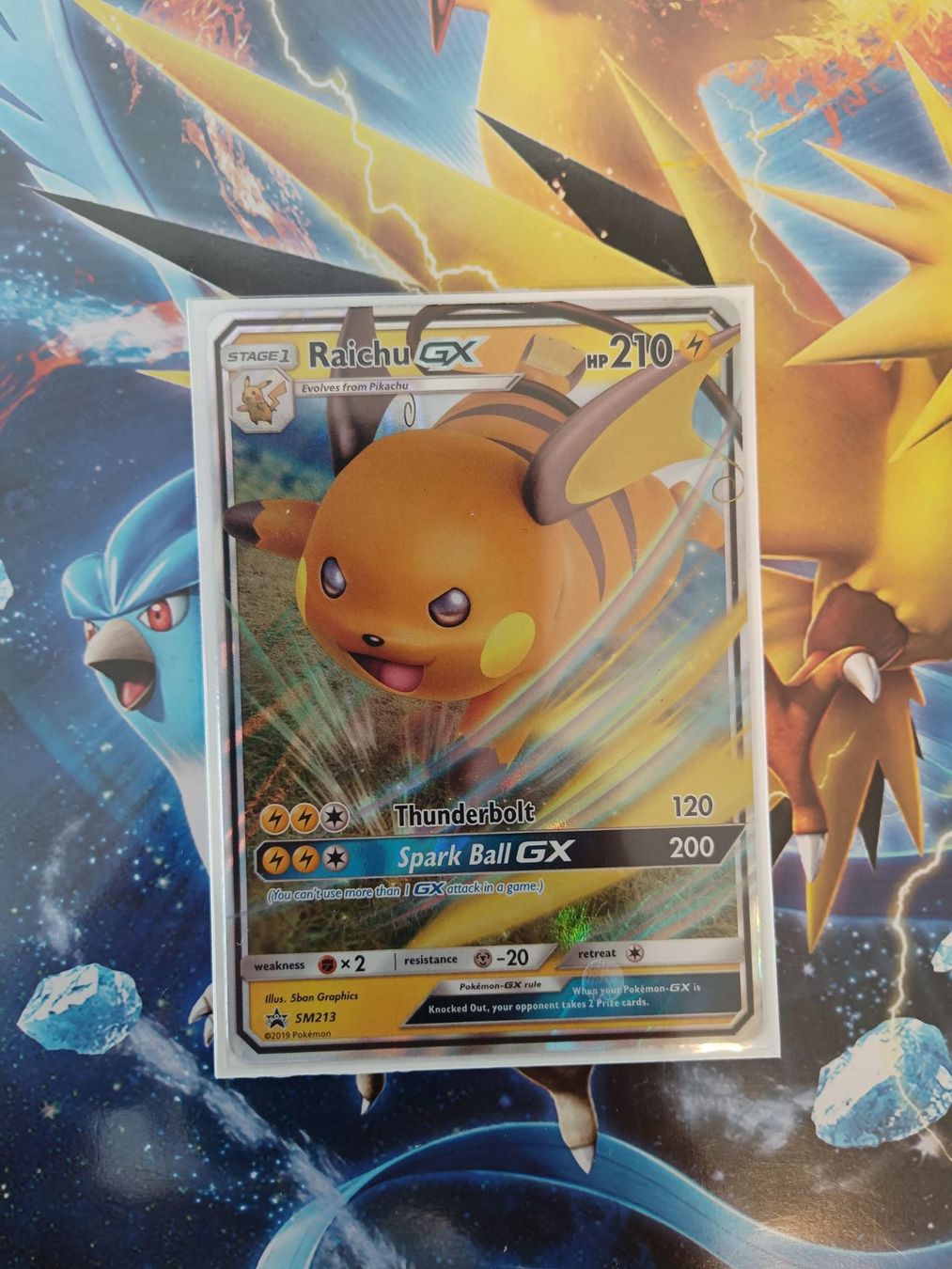 Pokémon Sammelbilder & Trading cards: Raichu GX – Gebraucht aus Altstätten SG von GGsGameshop