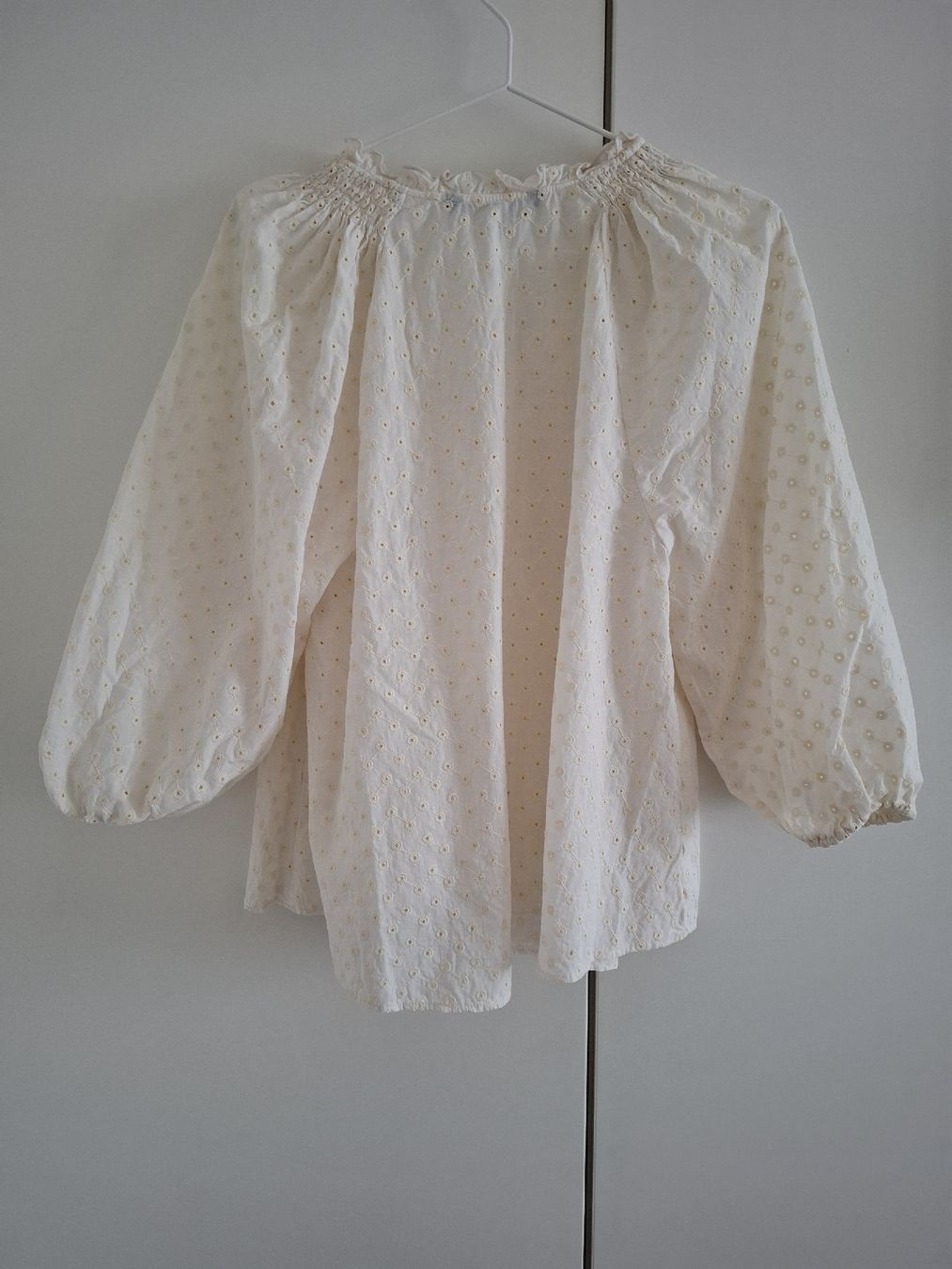 Zara Camicette: ZARA Bluse, M, weiss-beige, sommerlich – Usato da Rapperswil SG venduto da keanna 2