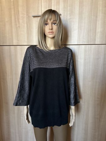 Lauren Ralph Lauren Pullover schwarz silber Grösse XL