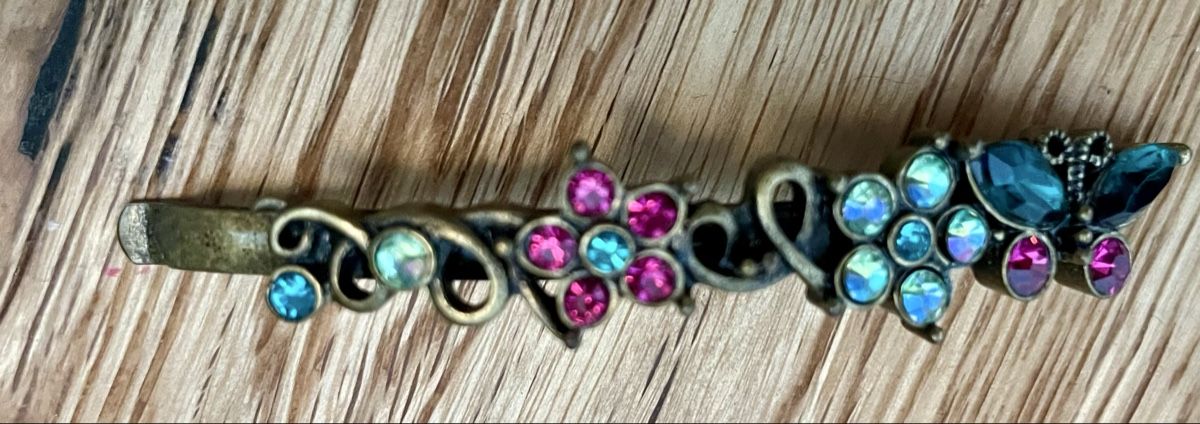 Haarschmuck: Zwei Vintage Haarspangen mit Strasssteinen – Neu (gemäss Beschreibung) aus Stansstad von alexandra171080