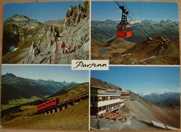 Cartoline postali: Ansichtskarte ungelaufen - Parsenn – Usato da Dübendorf venduto da rumpumpel