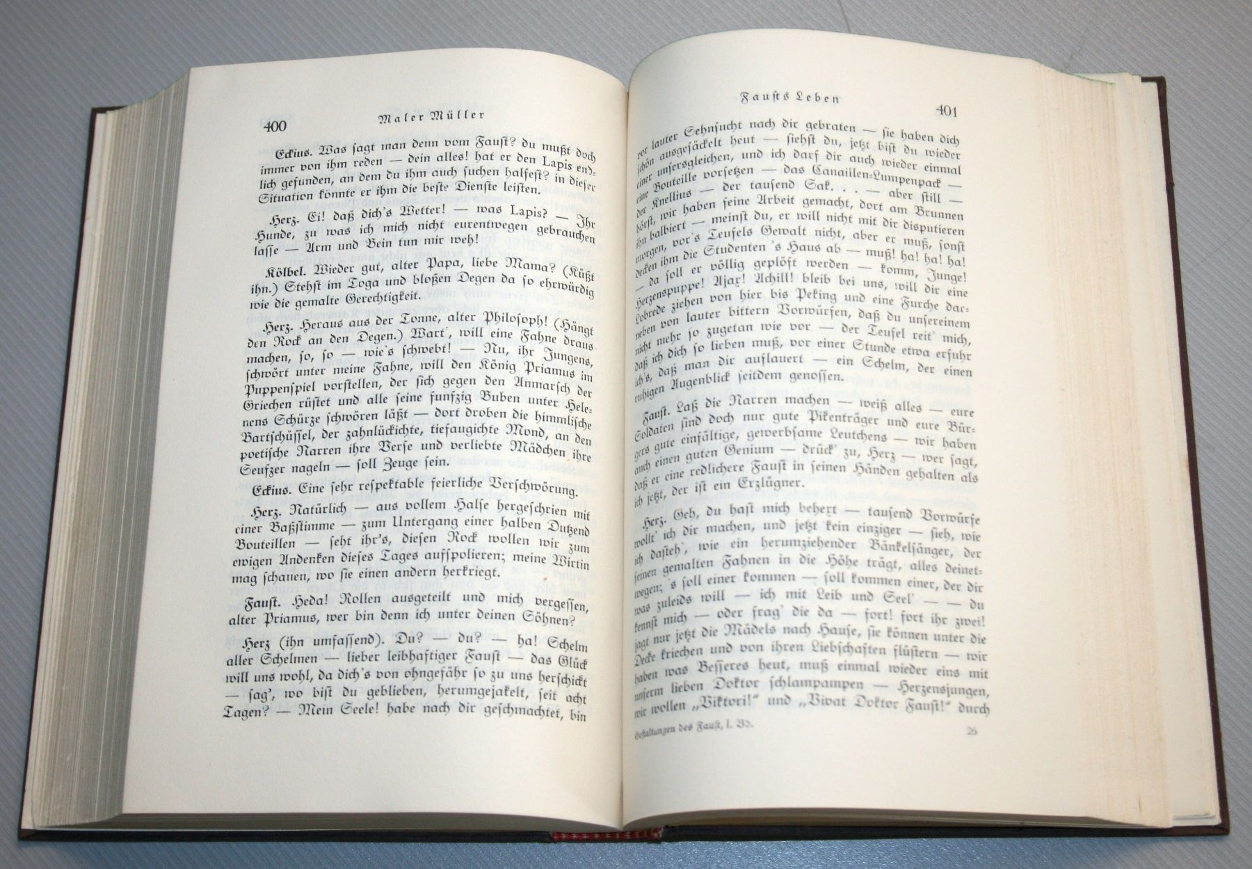 Bücher: Gestaltungen des Faust. Werke der Faustdichtung, EA 1927 – Gebraucht aus Schaffhausen von Kartenprofi 2