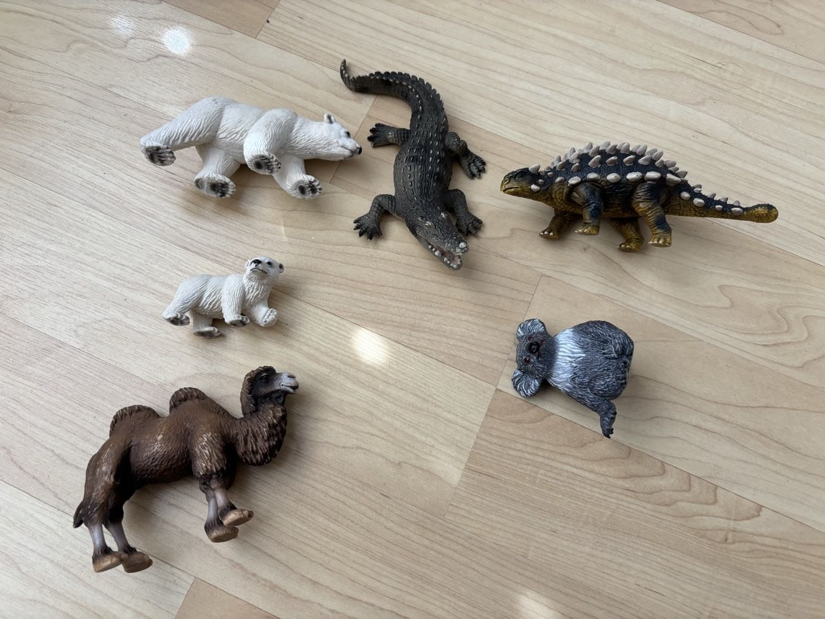 Schleich Giocattoli: Tierfiguren 6 Stücke – Usato da Rotkreuz venduto da Bonito77 1