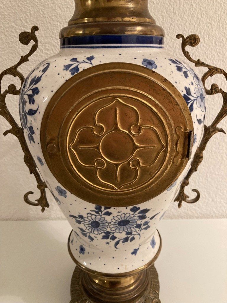 Orologi da terra & Orologi da parete: Antike Kaminuhr Delft/Holland – Usato da Wohlen b. Bern venduto da Titus55 1