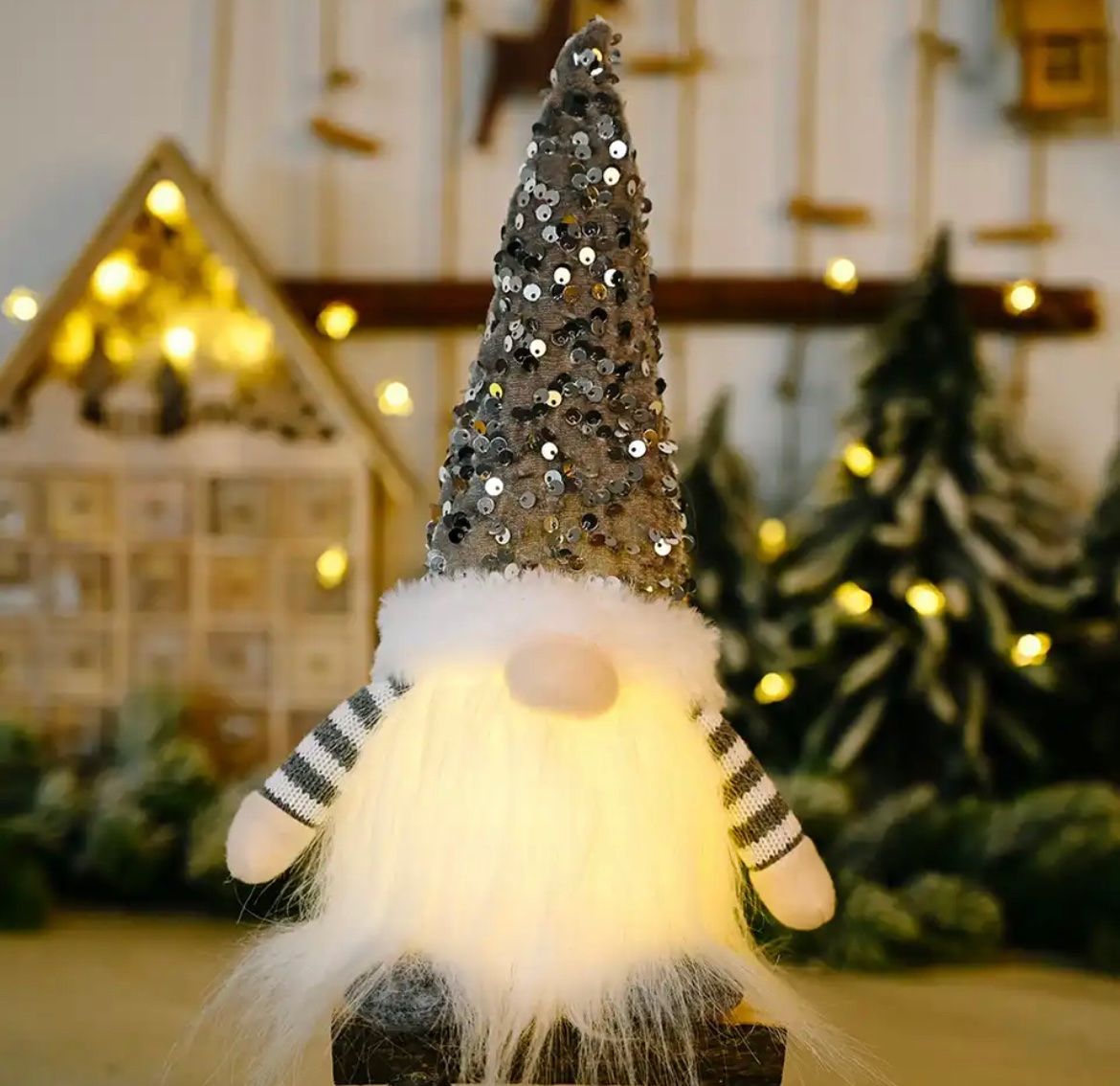 Tutte le decorazioni: Weihnachts Puppe Elf mit LED-Licht – Nuovo e nell'imballaggio originale da Oberegg venduto da Alepokemon