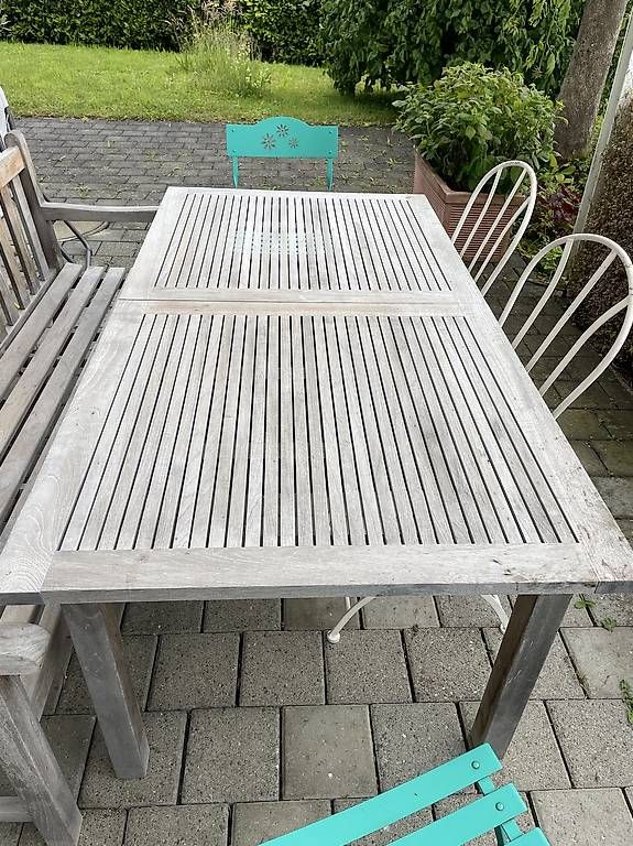 Tables: Gartentisch Tekholz – D'occasion à Zug par Rembrandt2