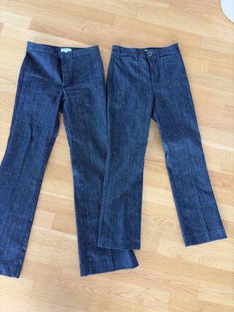 2x Jeanshosen H&M Gr. 36, Dunkelblau