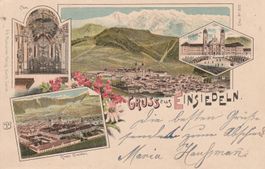 Gruss aus Einsiedeln-Litho 1901
