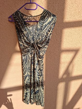 Sommerkleid in Jersey-Stretch, Gr. S, 36, leicht undluftig
