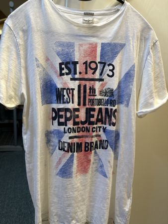  T-Shirt Pepe Jeans London weiss Gr 176
