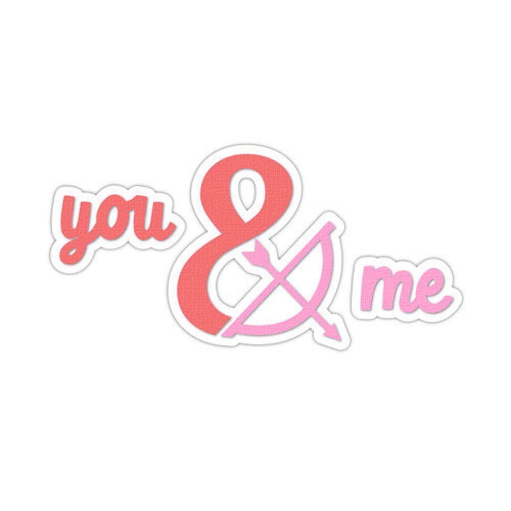 Schablonen: Stanzschablone ** You and Me ** – Neu und originalverpackt aus Rubigen von rofi100