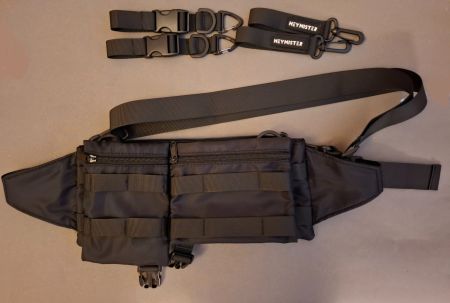 Umhängetasche HeyMister, mit verstellbaren Taschen 💼🎒