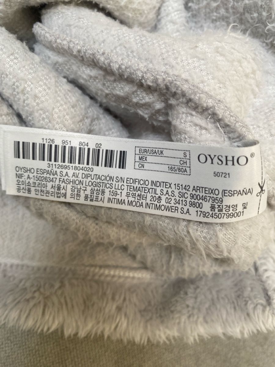 Oysho Maglioni & Felpe: Oysho Pullover Plüsch Hase grau Grösse S  – Usato da Homberg b. Thun venduto da Homata 5