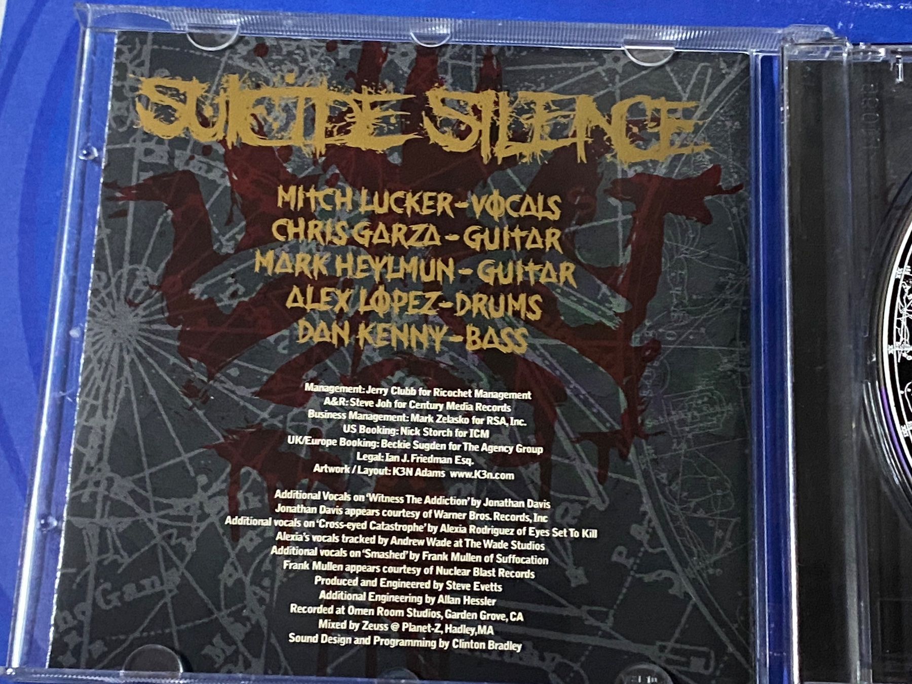 CD: Suicide Silence – Usato da Muri b. Bern venduto da AdidasCollector 2
