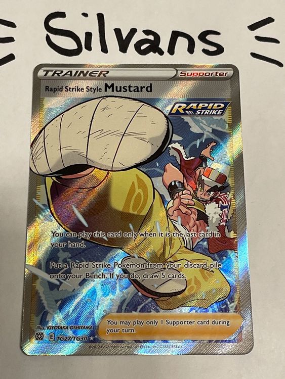 Mustard Full Art Trainer Brilliant Stars Strahlende Sterne E Kaufen