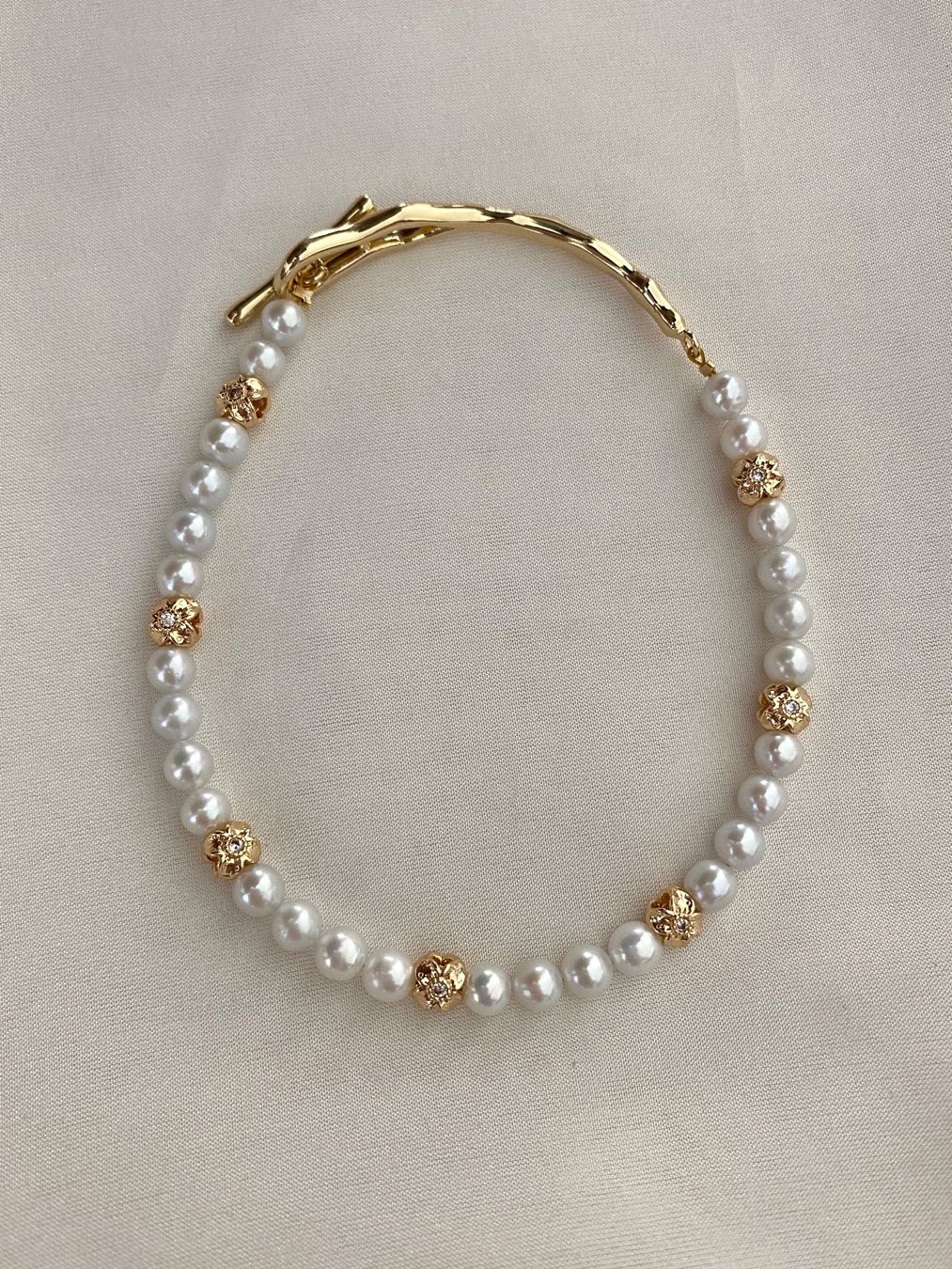 Bracciali & Braccialetti: Süsswasserperlen/Perlen Armbänder – Nuovo e nell'imballaggio originale da Sarnen venduto da Yingsperlen4