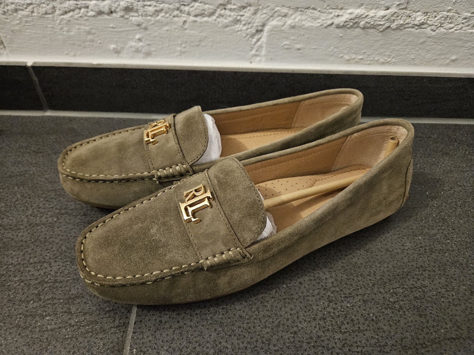 Scarpe da donna: Lauren Ralph Lauren Mokassin 'BARNSBURY' – Nuovo e nell'imballaggio originale da Saland venduto da Rose0109