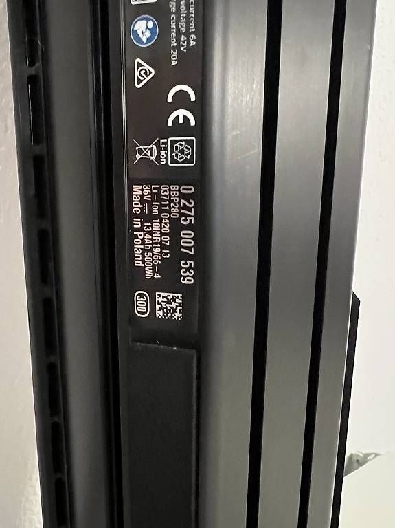 Bosch Batterie: Flyer Akku Bosch 500Wh – Usato da Derendingen venduto da AABB 1