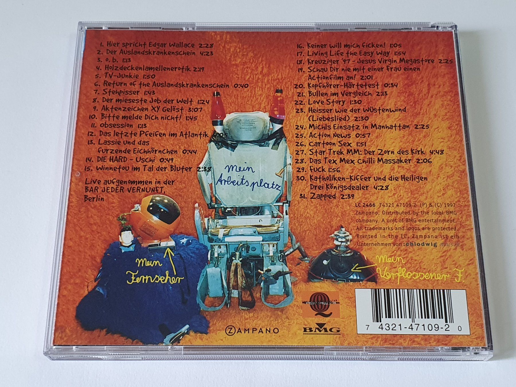 CDs: Michael Mittermeier ist ZAPPED! Stand Up Comedy | CD – Gebraucht aus Dietlikon von Skylab007 1