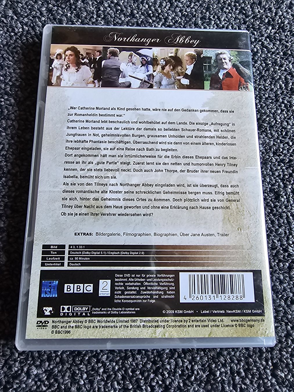 Tutti i DVDs: Jane Austens Northanger Abbey BBC (20357) – Usato da Ruswil venduto da jan_bxl5 1