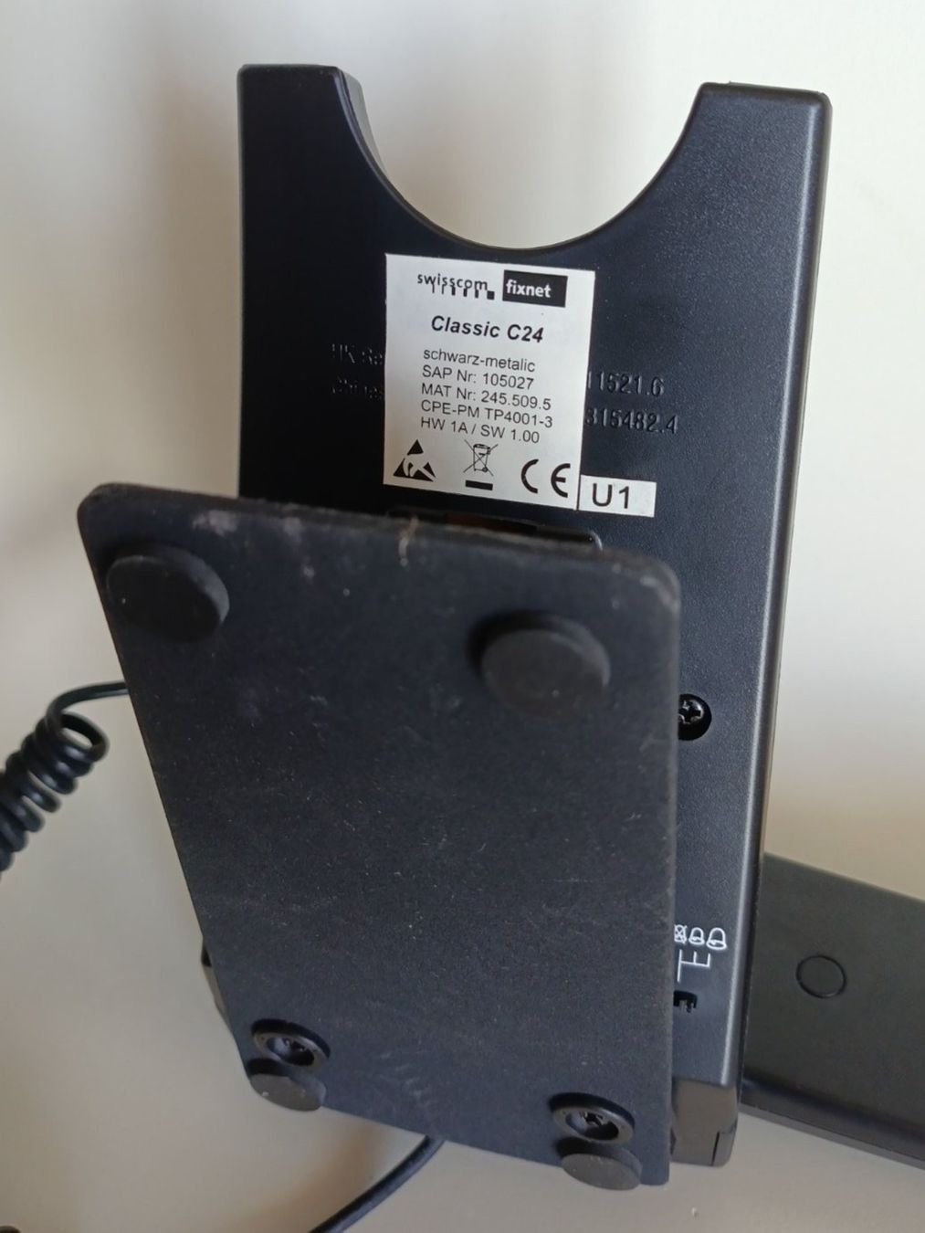 Swisscom Telefoni: Festnetztelefon Classic C24 Swisscom – Usato da Wil SG venduto da Donaldus 3