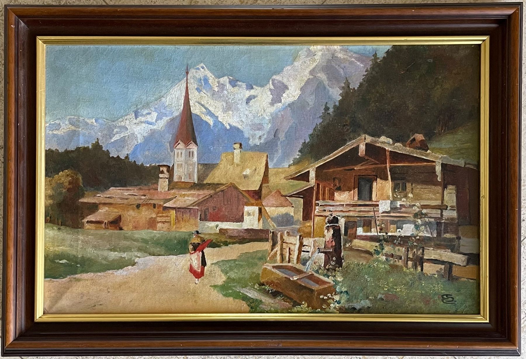 Dipinti: Schauenberg Elsa (1912-2004) – Usato da Grosshöchstetten venduto da Perle1951