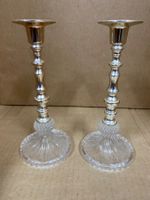 Kerzenhalter mit Glas Sockel