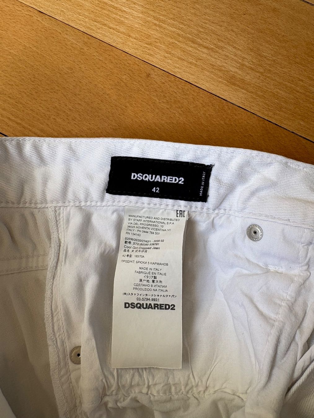 Dsquared2 Jeans: Dsquared2 Jeans Weiss, Grösse 42 – D'occasion à Winterthur par Lepetitprince18 4