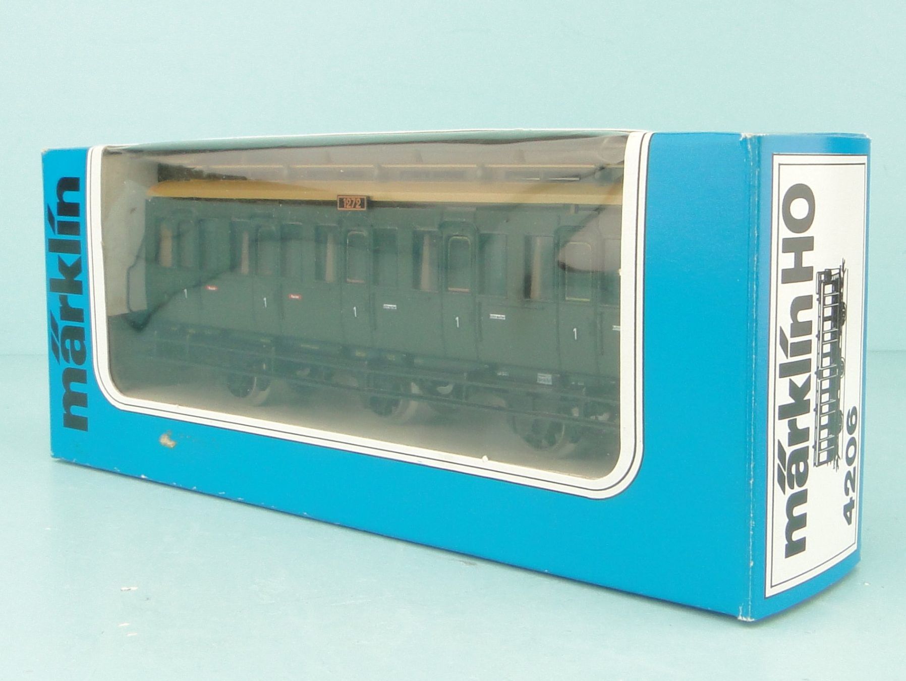 Märklin Modellini di ferrovie: Märklin 4206 Abteilwagen 1 Kl. – Usato da Bülach venduto da cann11 7