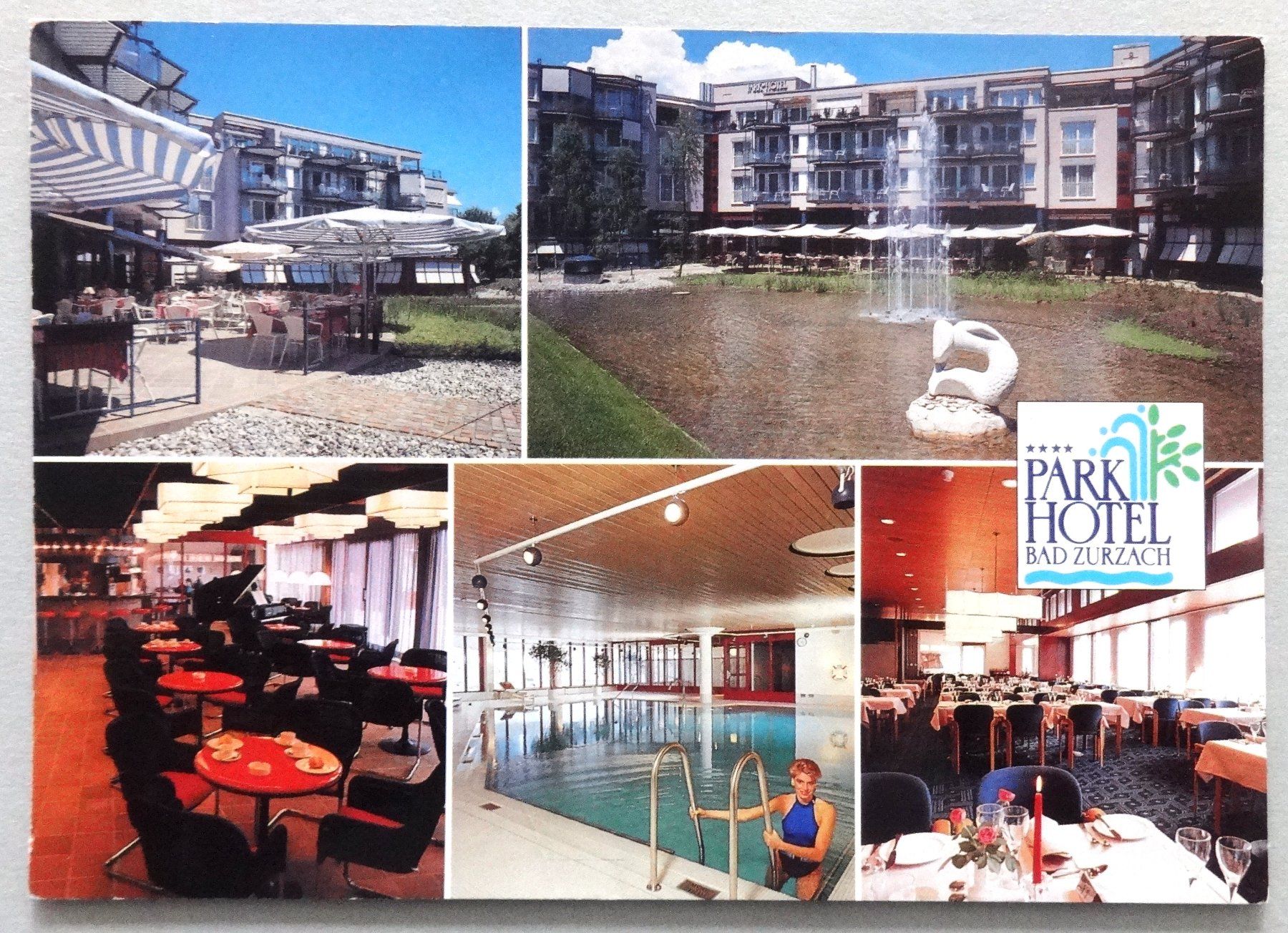 Cartoline postali: Park-Hotel, Bad Zurzach – Usato da Fétigny venduto da Billy2miny