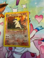 Pokémon Karte Typhlosion 18/111 Neo Genesis! gebraucht engl.
